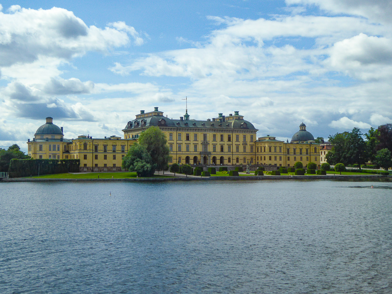 Drottningholm Palace from the water