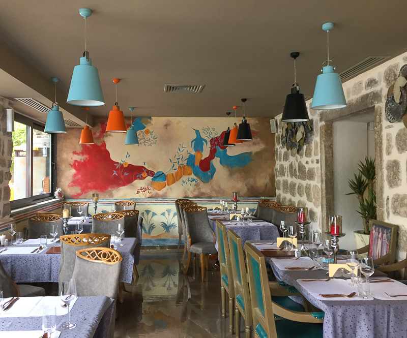 Interior Armonia Restaurant Perast Montenegro