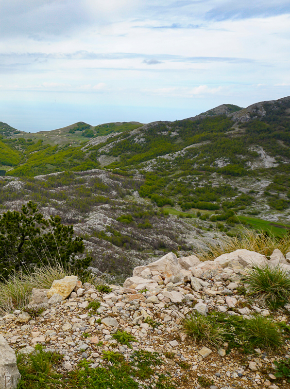 Landscape at Lovcen NP Montenegro