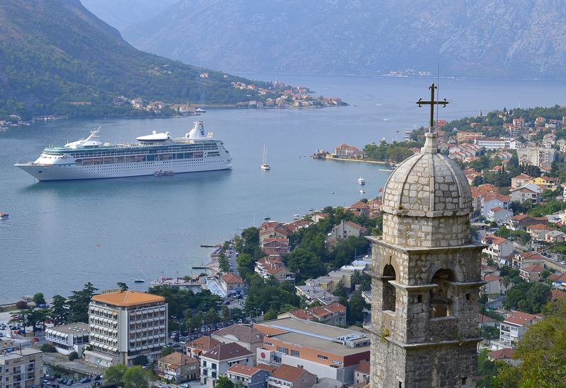 Tower of the Church of Our Lady of Remedy Kotor Montenegro
