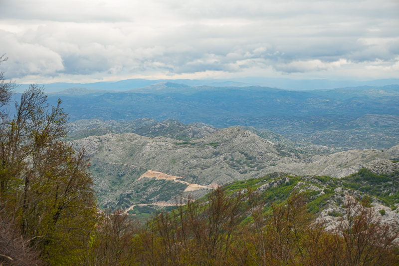 View from Njegos Mausoleum, Montenegro
