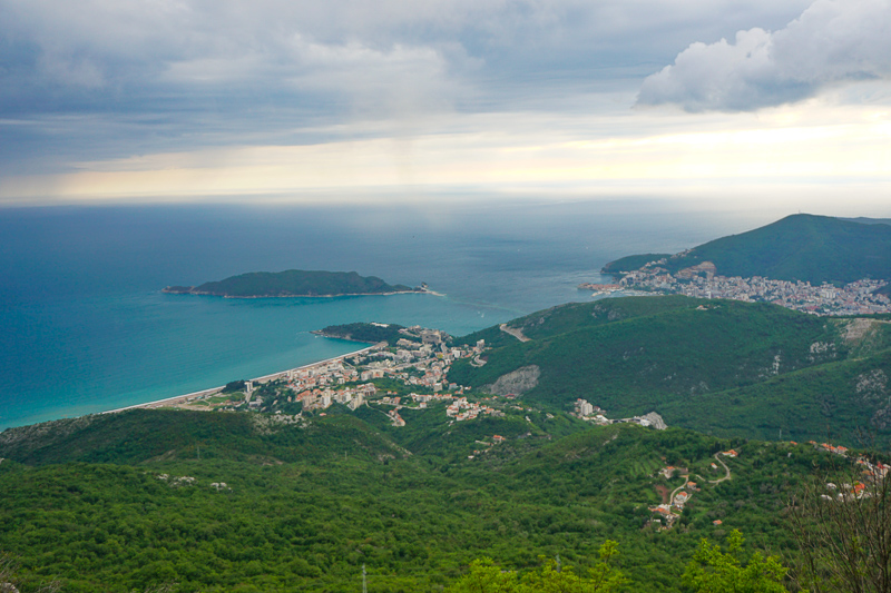 View of Budva Montenegro
