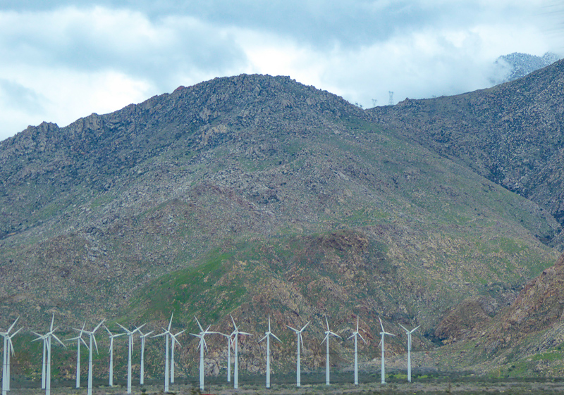 Windmills near Palm Springs, California