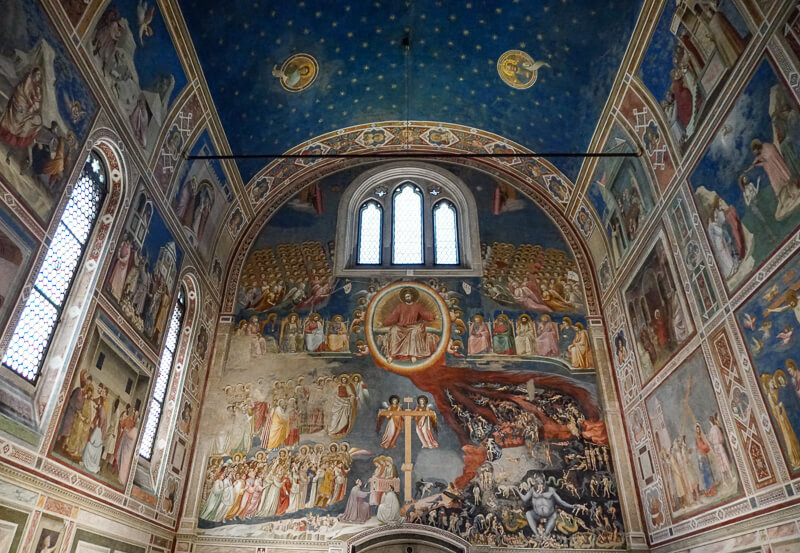 Giotto's Scrovegni Chapel Padua Italy