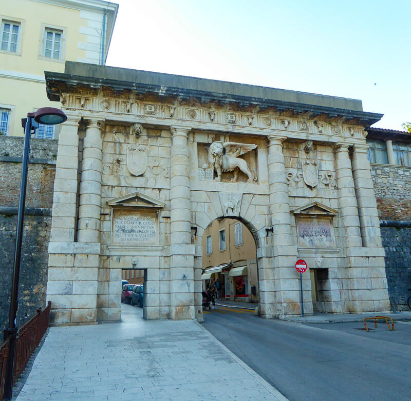 Land Gate Zadar Old Town Croatia