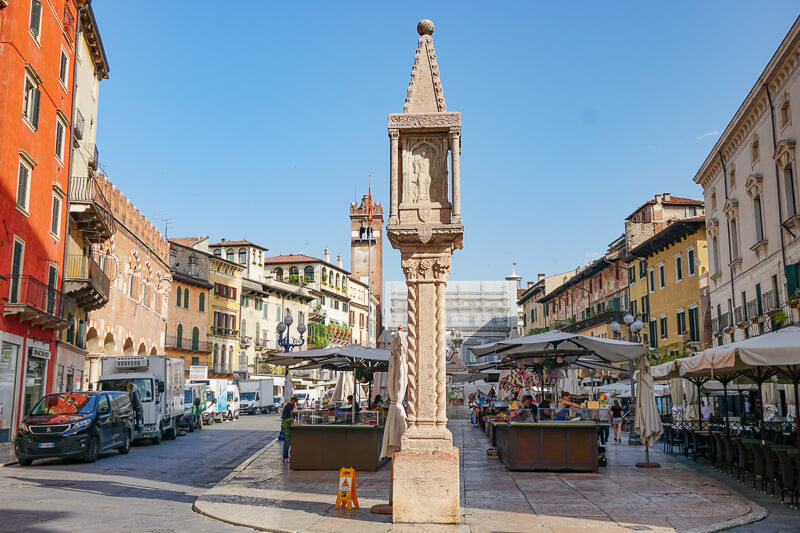 Piazza delle Erbe Verona Italy