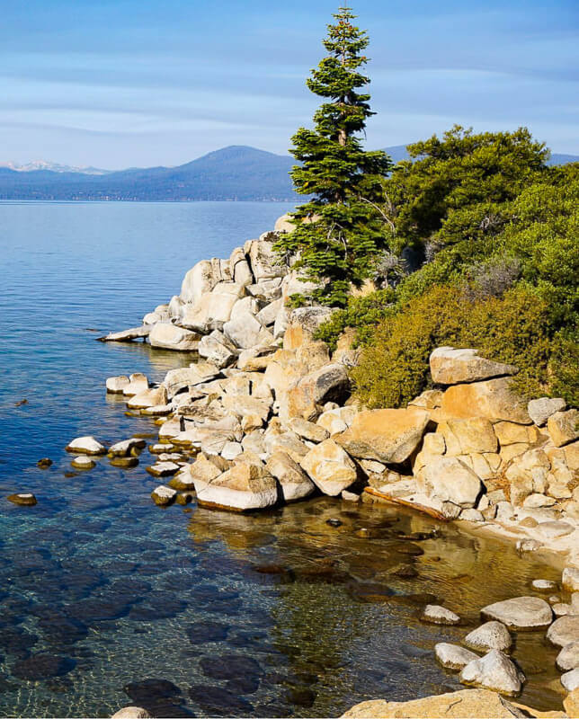 Lake Tahoe in the High Sierra