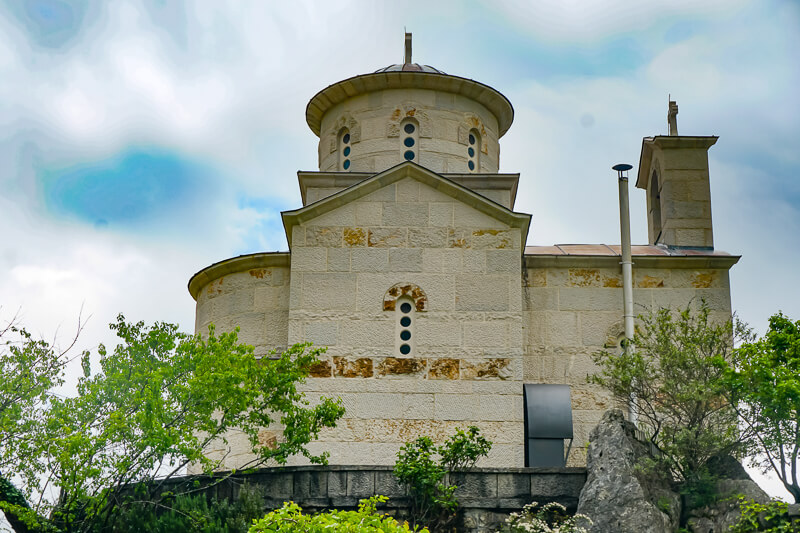 St. Stanko Church Lower Monastery at Ostrog Montenegro