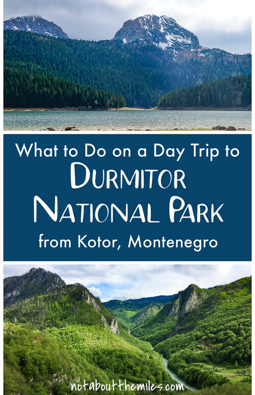 Discover the best things to do on a day trip to Durmitor National Park from Kotor, Montenegro! Visit the Ostrog Monastery, admire Black Lake, and walk on the Tara Canyon Bridge!