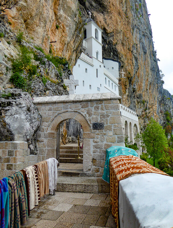 Upper Monastery Shrine Ostrog Montenegro