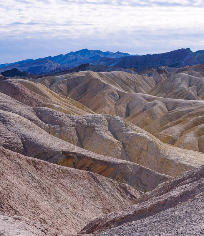 Zabriskie Point Death Valley National Park California USA