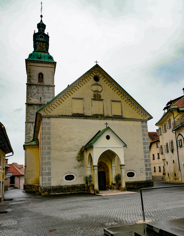 Church of Saint Jacob Skofja Loka Slovenia