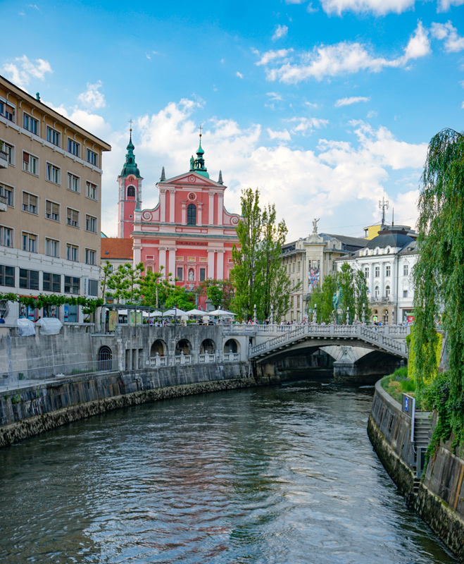 Franciscan Church Ljubljana Slovenia