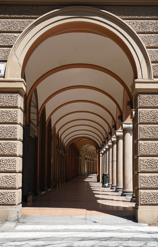 Portico in Bologna Italy