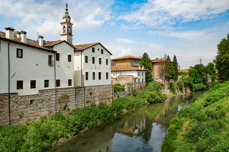 Riverbank Vicenza Italy