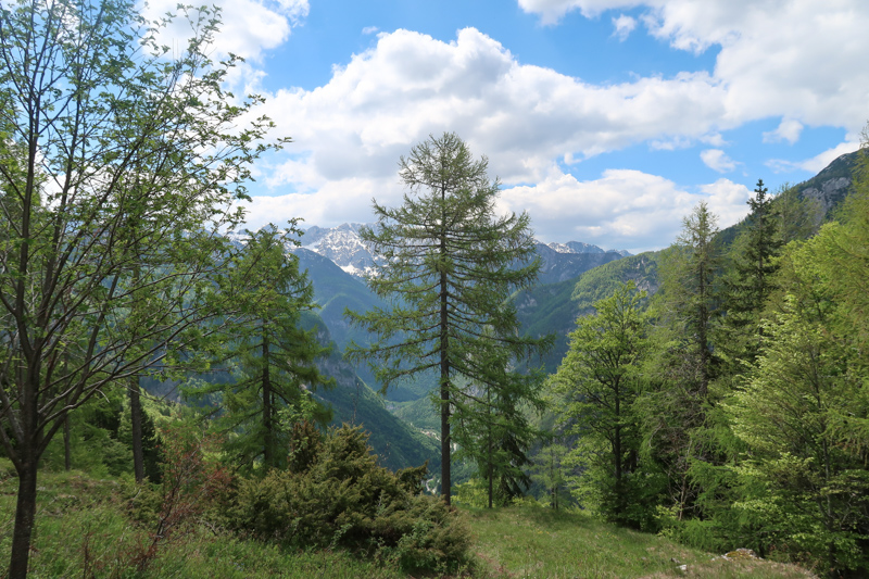 The Julian Alps in northwest Slovenia