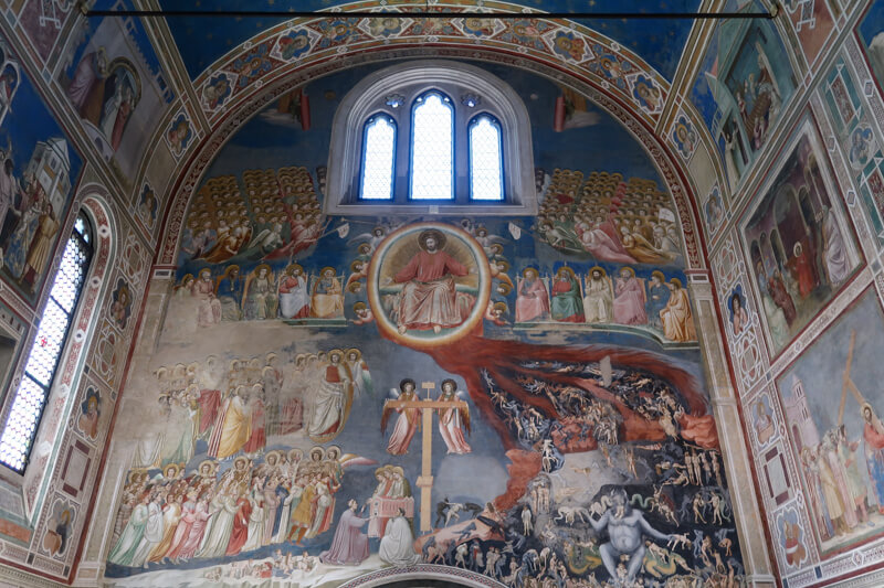 Scrovegni Chapel in Padua Italy