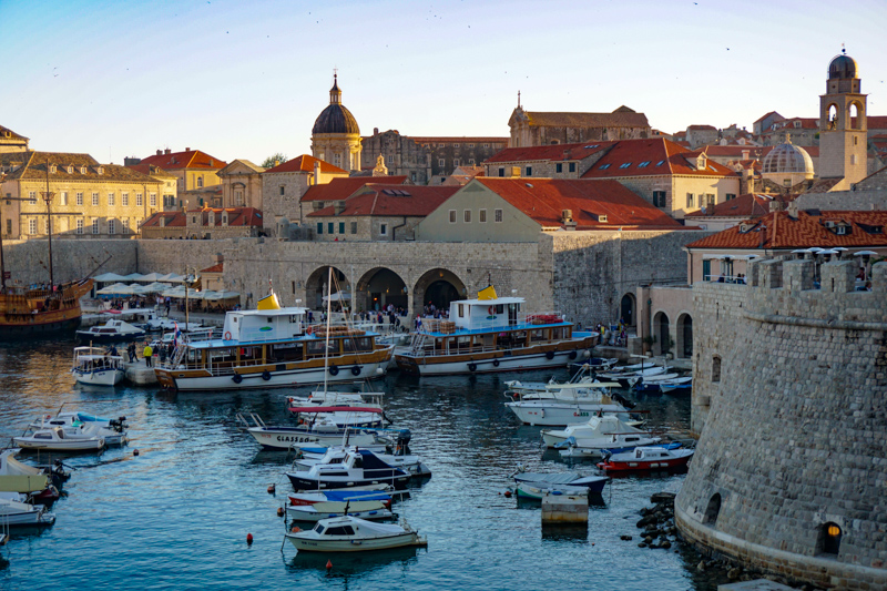 Dubrovnik Harbor Croatia