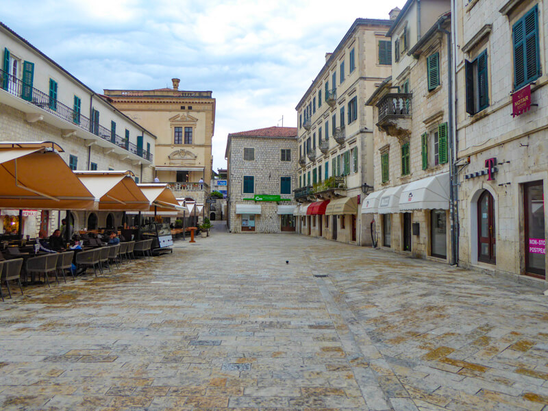 Main Square Old Town Kotor Montenegro