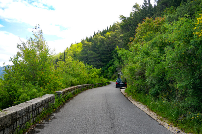 Road in Montenegro