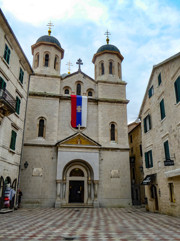 Serbian Orthodox Church Kotor Montenegro