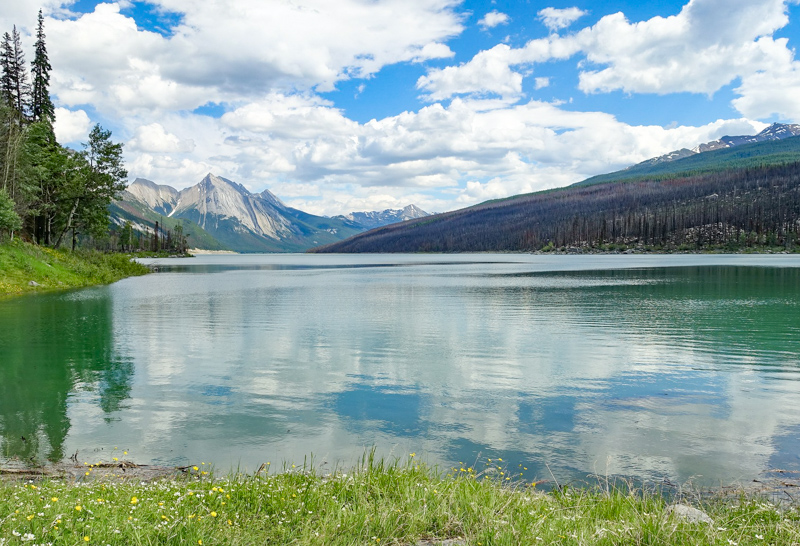 Medicine Lake Jasper Canada