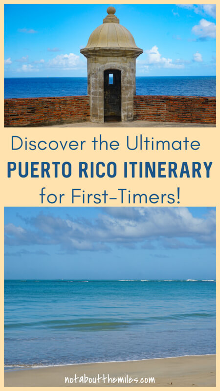 Discover the perfect itinerary for your first visit to Puerto Rico! From San Juan to Ponce and incon, discover the best of the Caribbean island!