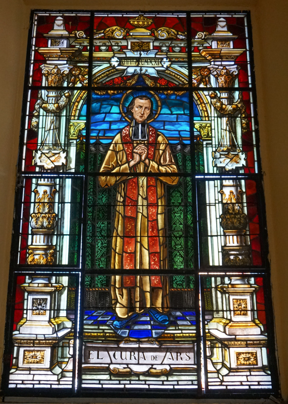 Stained Glass Art at the Cathedral in Ponce Puerto Rico