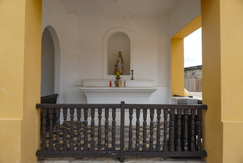 Chapel at Castillo San Cristobal San Juan PR