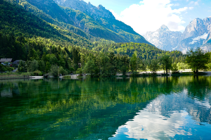 Reflections Jasna Lake Slovenia