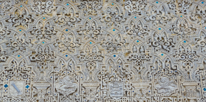Detail from the Seville Alcazar