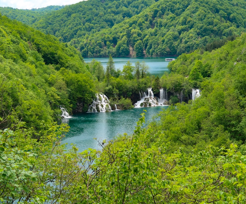 Plitvice Lakes National Park in Croatia