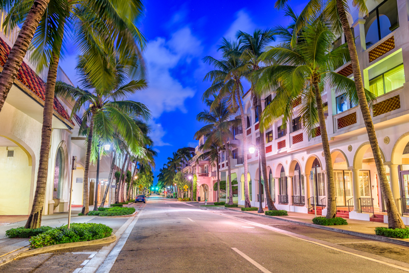 Worth Avenue Palm Beach Florida
