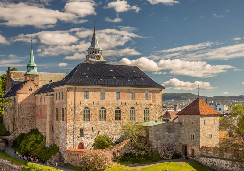 Akershus Fortress in Oslo Norway