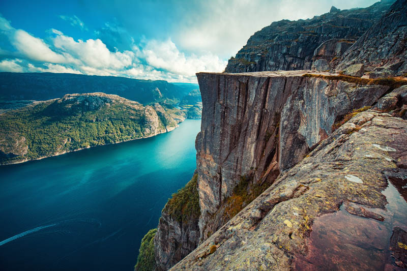 Pulpit Rock near Stavanger, Norway