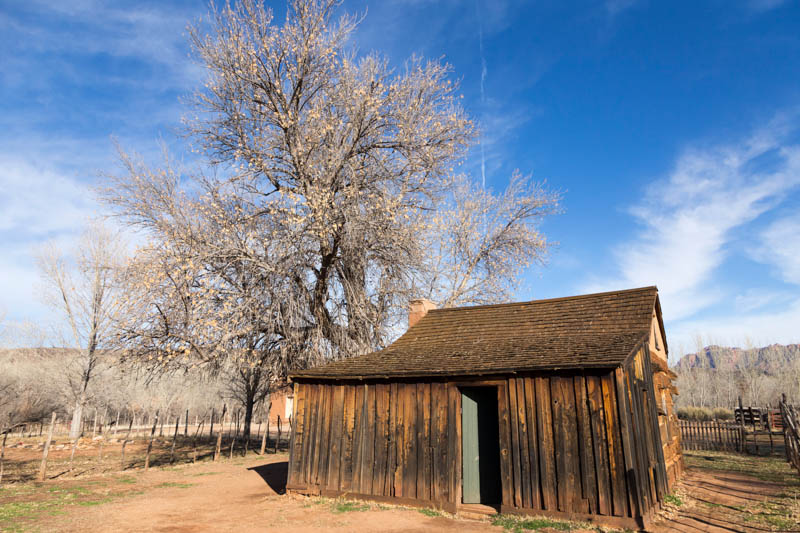 Abandoned shed in Grafton, Utah