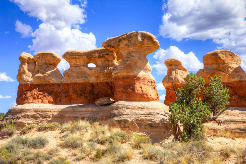 Devils Garden in Grand Staircase Escalante National Monument, Utah