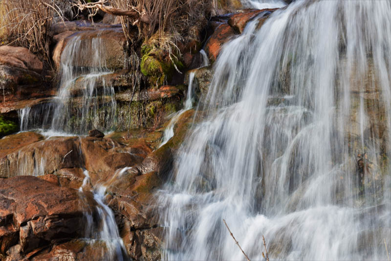 Faux Falls near Moab Utah