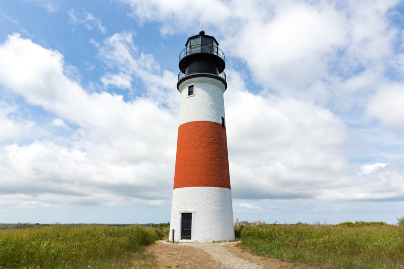 Sankaty Lighthouse in Nantucket, Massachusetts