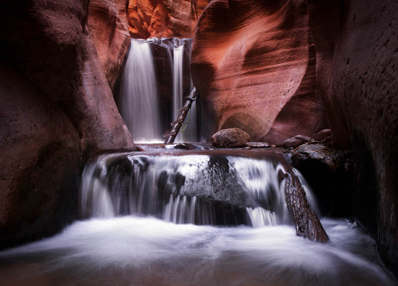 Upper Kanarra Falls in Utah