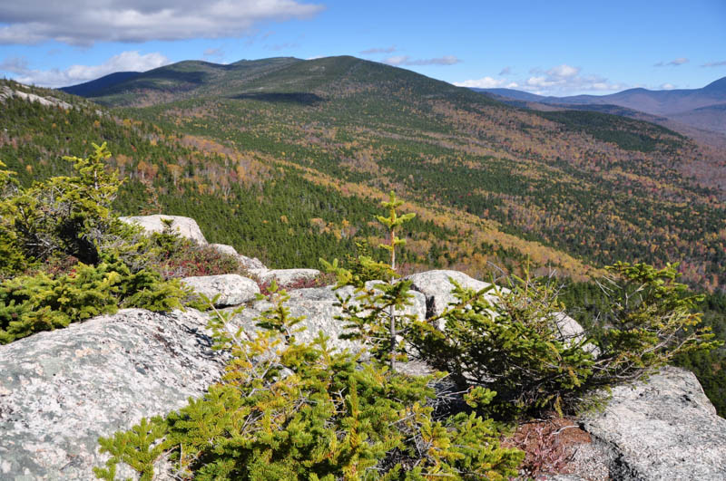 View from a trail in Waterville Valley, New Hampshire