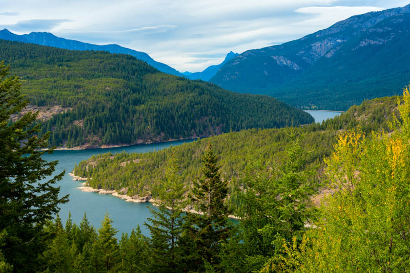 Ross Lake in North Cascades NP Washington