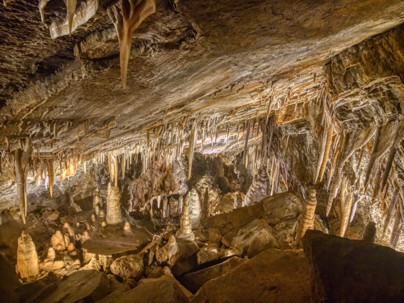 Touring a Cave in Glenwood Caverns CO