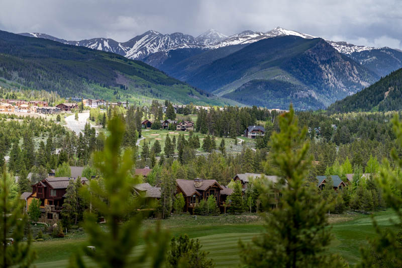 A view of Keystone, Colorado