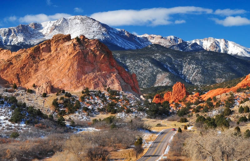 Pikes Peak in Colorado Springs, CO