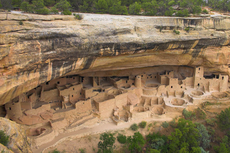 Cliff dwellings in Mesa Verde National Park, Colorado