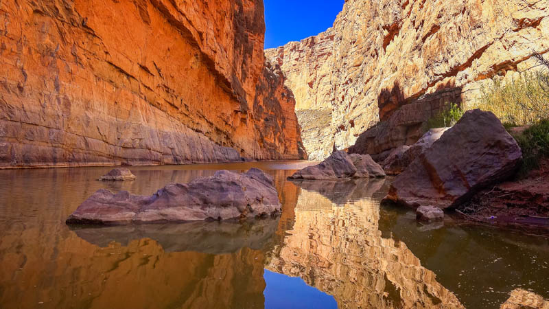 The Rio Grande in Big Bend National Park