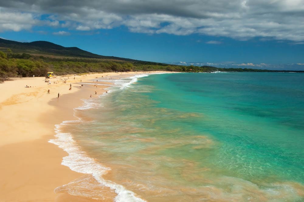 Big Beach on Maui Hawaii