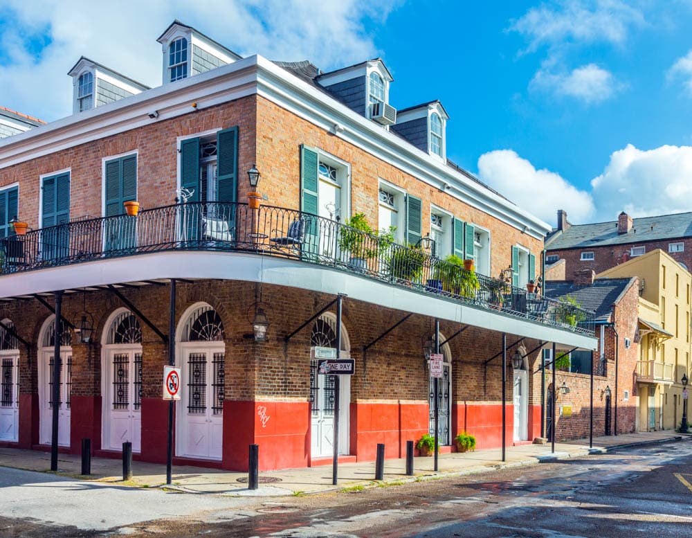 Historic building in New Orleans, Louisiana
