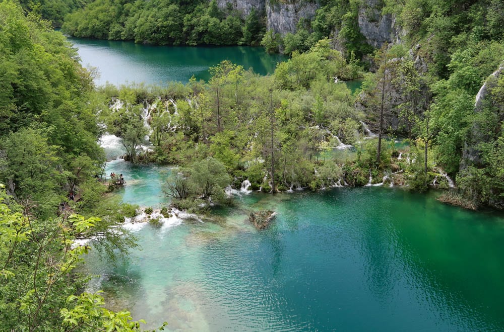 Plitvice Lakes National Park is one of the best places to visit in Croatia. 